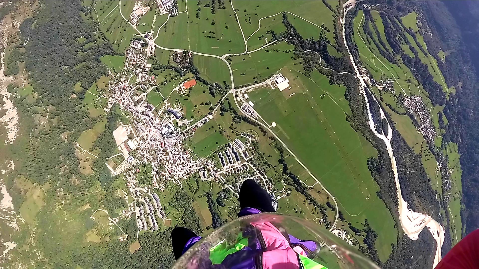 Skydiving w Bovec, Słowenia