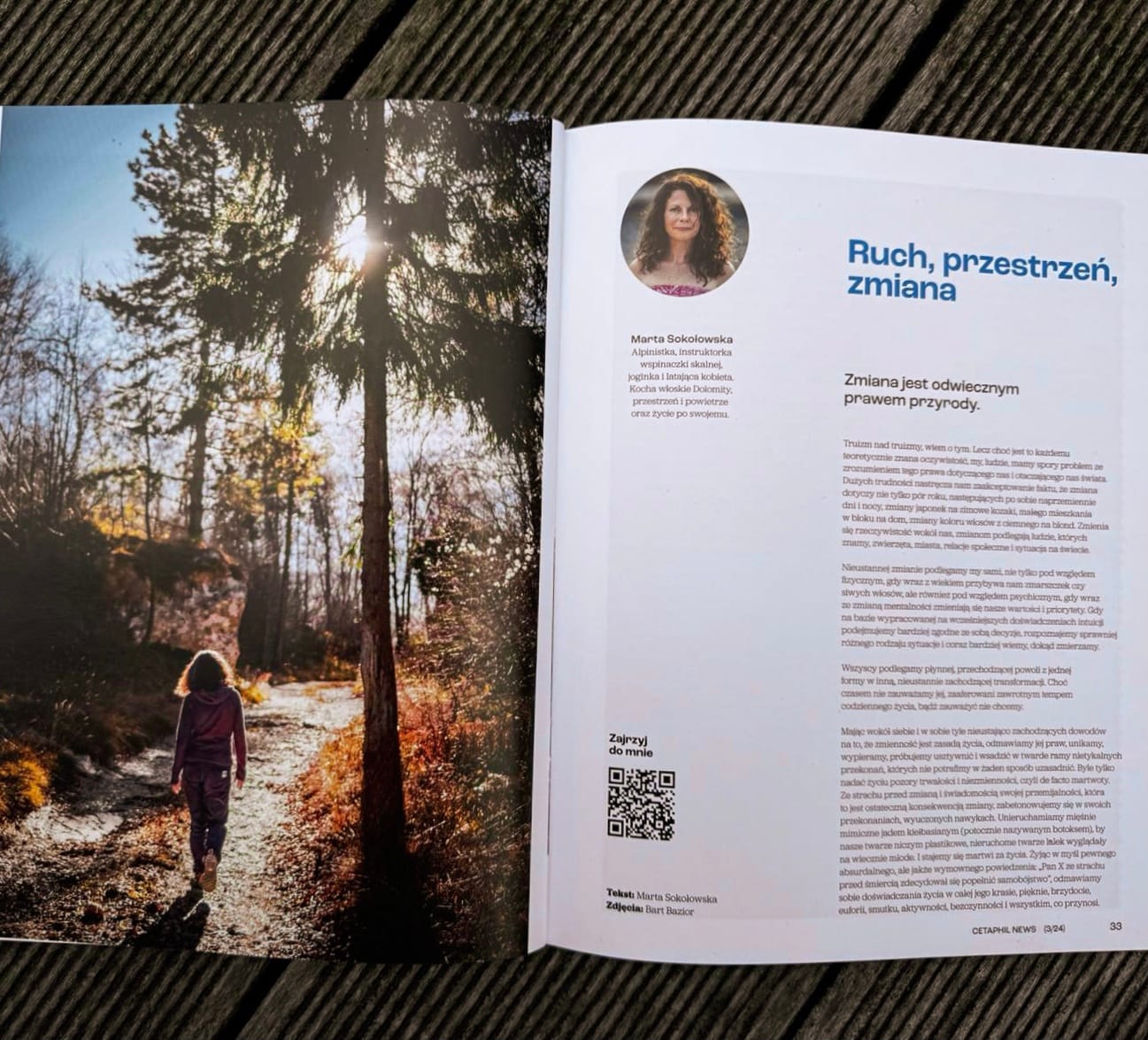 Ruch, przestrzeń, zmiana - artykuł
