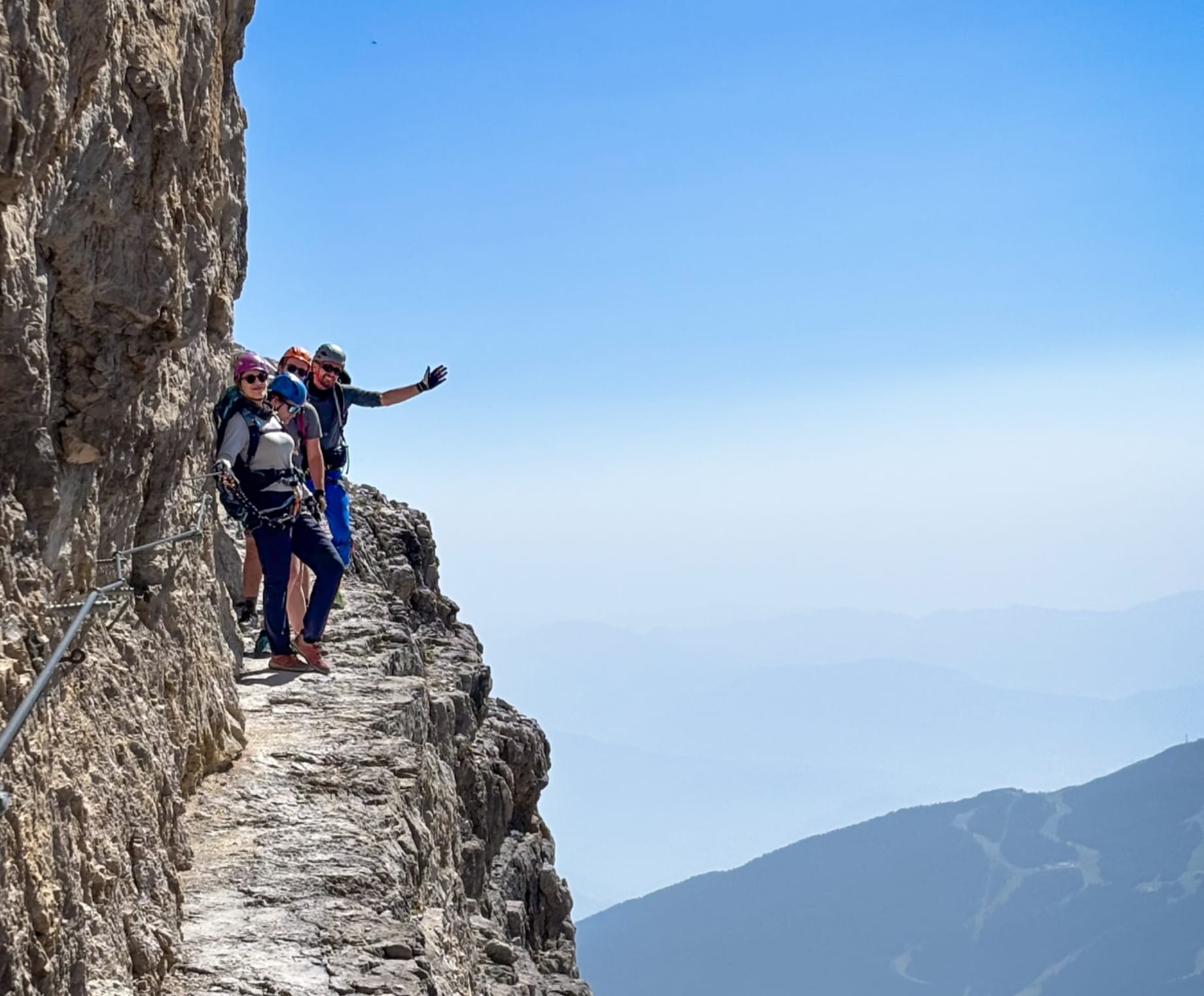 Via ferrata w Dolomitach Brenty