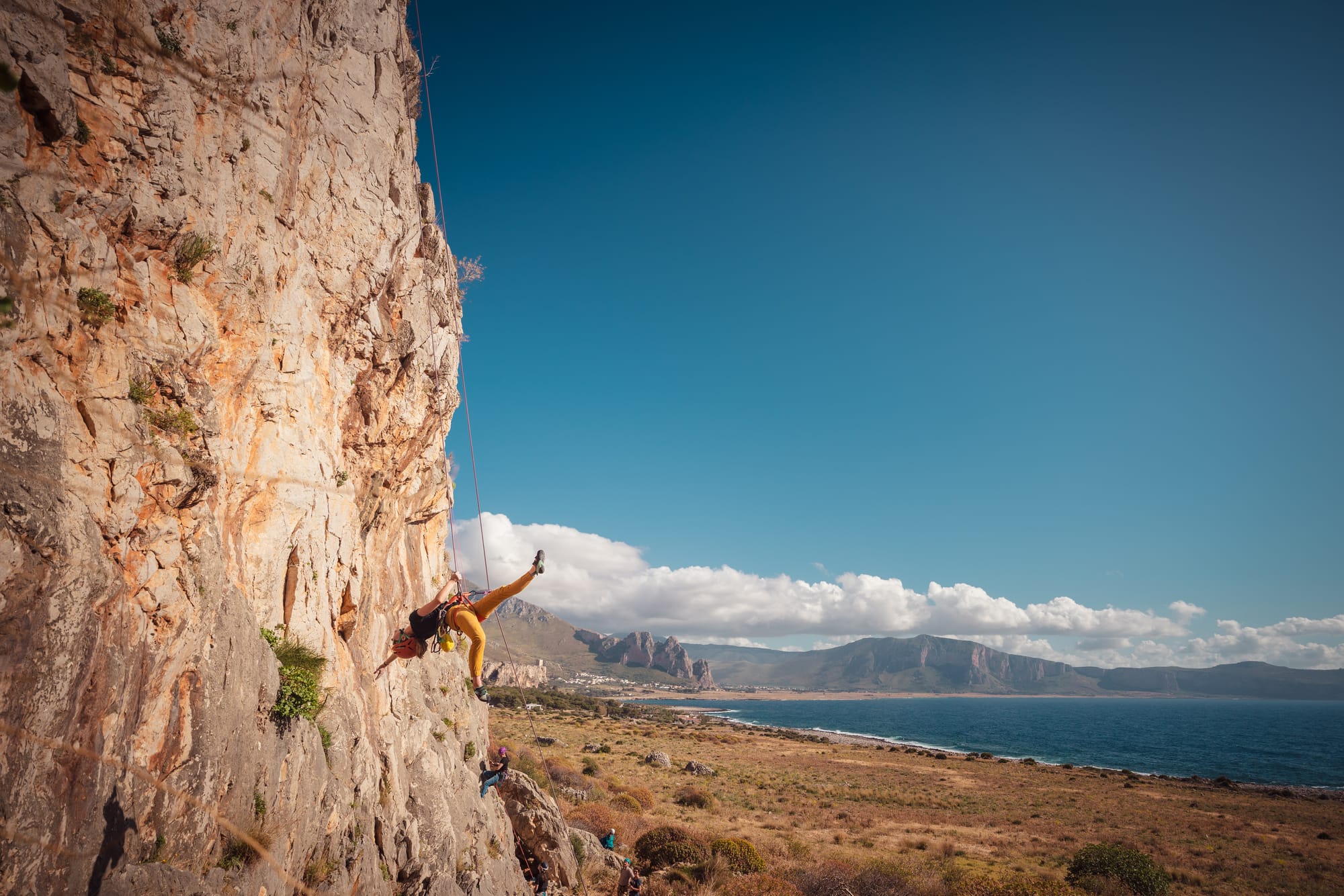 Wspinanie na Sycylii w San Vito Lo Capo