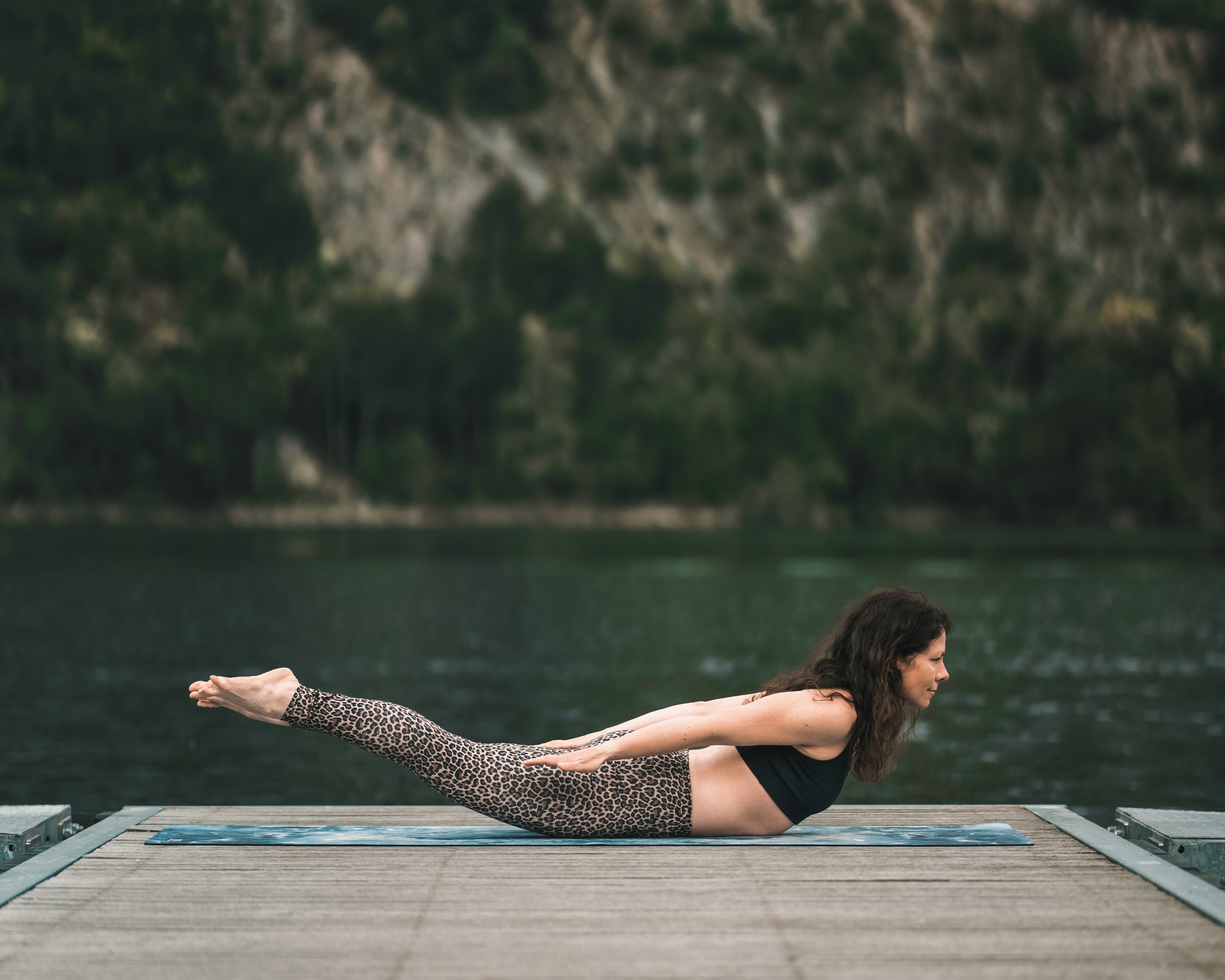 Joga w Dolomitach, asany otwierające, wygięcia w tył