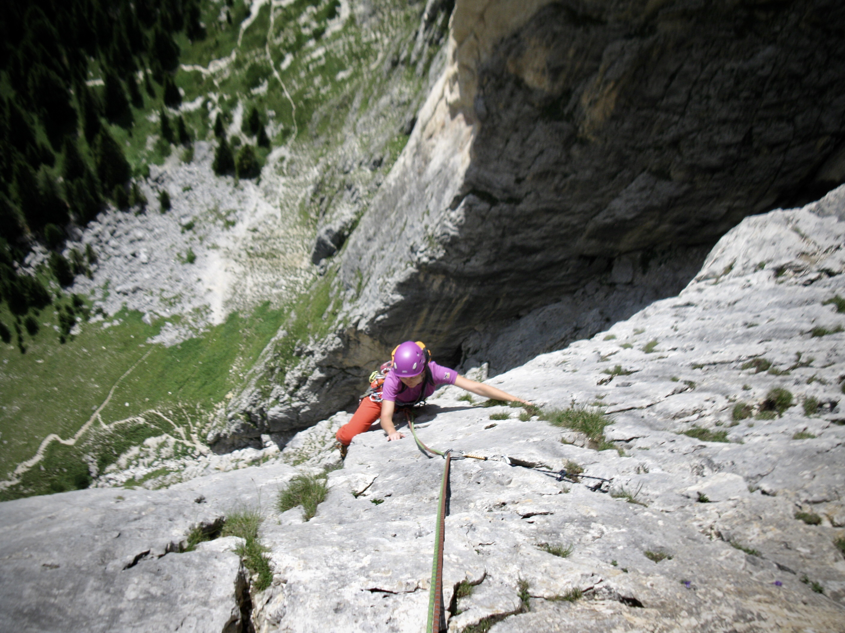 „Via delle Guide” (VI-), Piz Ciavazes, Dolomity
