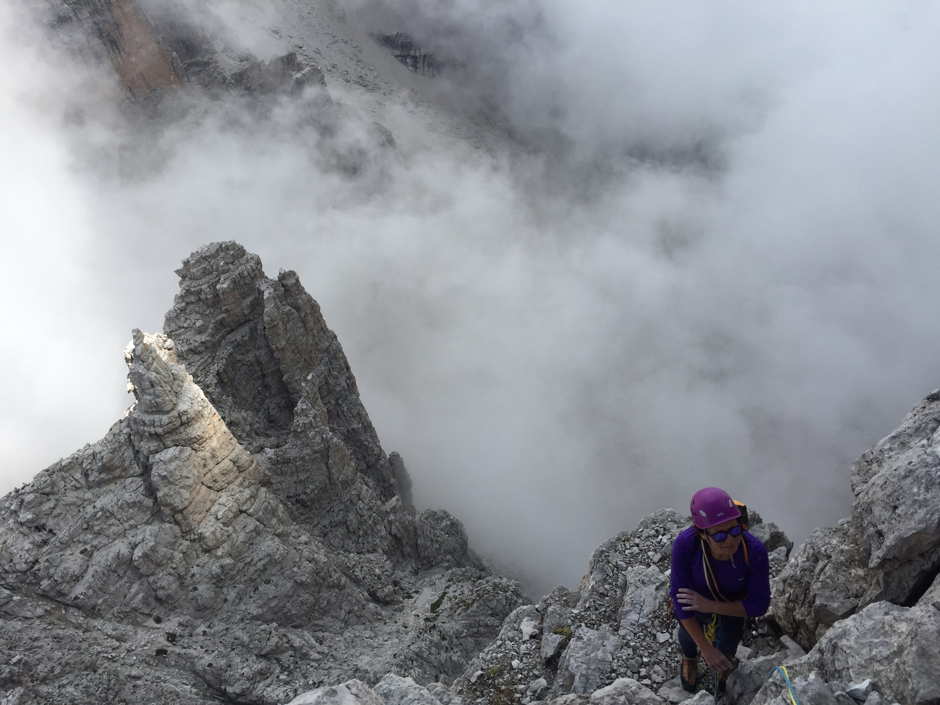 wspinanie w Dolomitach Brenty
